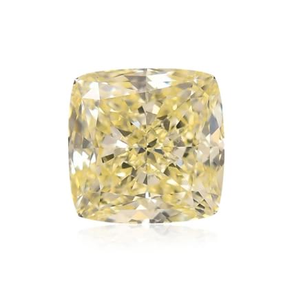 Камень без оправы, бриллиант Цвет: Желтый, Вес: 2.52 карат
