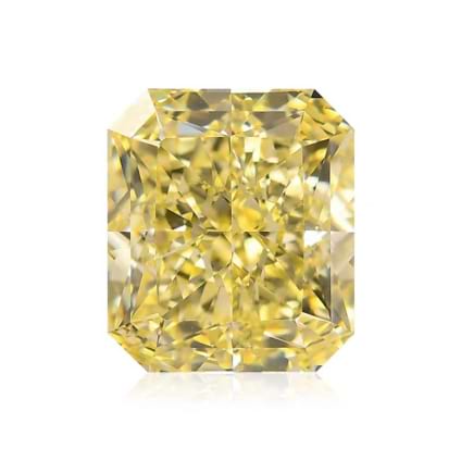Камень без оправы, бриллиант Цвет: Желтый, Вес: 6.69 карат