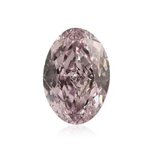 Камень без оправы, бриллиант Цвет: Розовый, Вес: 0.32 карат