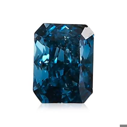 Камень без оправы, бриллиант Цвет: Голубой, Вес: 0.08 карат