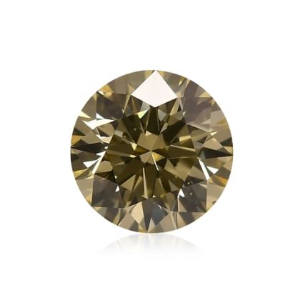 Камень без оправы, бриллиант Цвет: Желтый, Вес: 2.04 карат