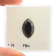Камень без оправы, бриллиант Цвет: Черный, Вес: 1.99 карат