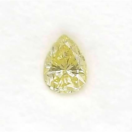 Камень без оправы, бриллиант Цвет: Желтый, Вес: 0.35 карат