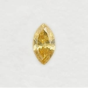 Камень без оправы, бриллиант Цвет: Желтый, Вес: 0.23 карат