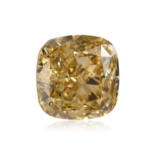 Камень без оправы, бриллиант Цвет: Желтый, Вес: 4.01 карат