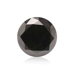Камень без оправы, бриллиант Цвет: Черный, Вес: 3.79 карат
