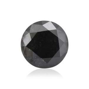 Камень без оправы, бриллиант Цвет: Черный, Вес: 1.58 карат