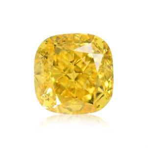 Камень без оправы, бриллиант Цвет: Желтый, Вес: 0.74 карат
