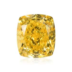 Камень без оправы, бриллиант Цвет: Желтый, Вес: 0.73 карат