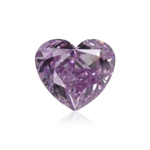 Камень без оправы, бриллиант Цвет: Пурпурный, Вес: 0.30 карат