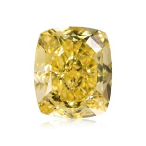 Камень без оправы, бриллиант Цвет: Желтый, Вес: 0.55 карат