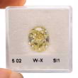 Камень без оправы, бриллиант Цвет: Желтый, Вес: 5.02 карат
