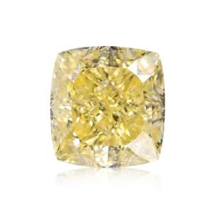 Камень без оправы, бриллиант Цвет: Желтый, Вес: 1.53 карат