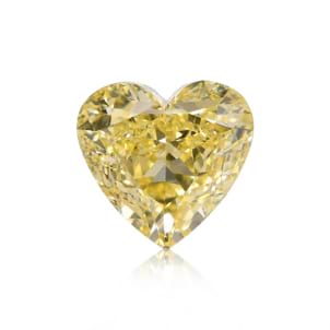 Камень без оправы, бриллиант Цвет: Желтый, Вес: 0.70 карат