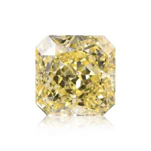 Камень без оправы, бриллиант Цвет: Желтый, Вес: 1.54 карат