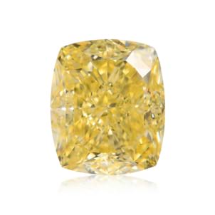 Камень без оправы, бриллиант Цвет: Желтый, Вес: 1.18 карат