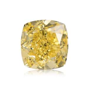 Камень без оправы, бриллиант Цвет: Желтый, Вес: 0.84 карат