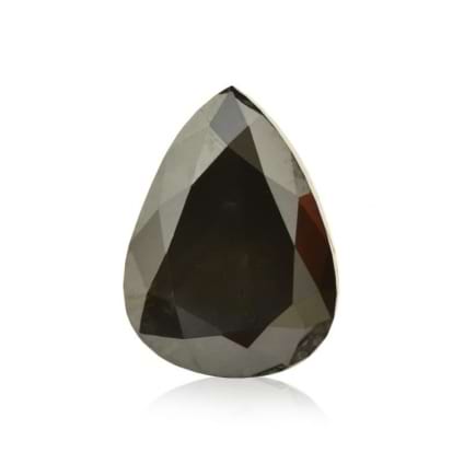 Камень без оправы, бриллиант Цвет: Черный, Вес: 3.02 карат