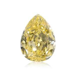 Камень без оправы, бриллиант Цвет: Желтый, Вес: 0.45 карат
