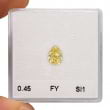 Камень без оправы, бриллиант Цвет: Желтый, Вес: 0.45 карат