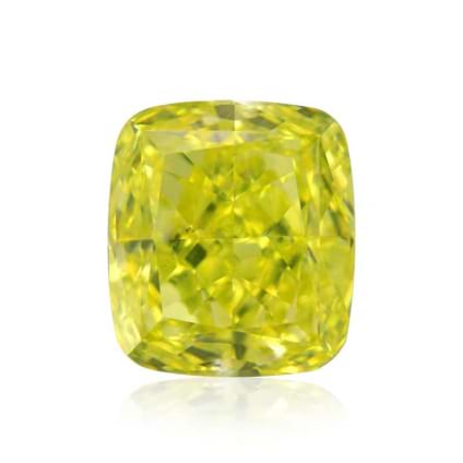 Камень без оправы, бриллиант Цвет: Желтый, Вес: 1.28 карат