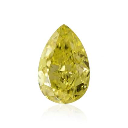 Камень без оправы, бриллиант Цвет: Желтый, Вес: 0.50 карат