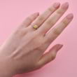 Кольцо, бриллиант Цвет: Желтый, Вес: 1.03 карат