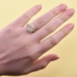Кольцо, бриллиант Цвет: Желтый, Вес: 3.03 карат