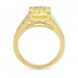 Кольцо, бриллиант Цвет: Желтый, Вес: 3.26 карат