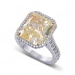 Кольцо, бриллиант Цвет: Желтый, Вес: 8.68 карат