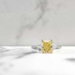 Кольцо, бриллиант Цвет: Желтый, Вес: 2.27 карат